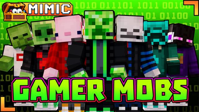Thumbnail of the Minecraft Bedrock Marketplace product Gamer Mobs created by Mimic.