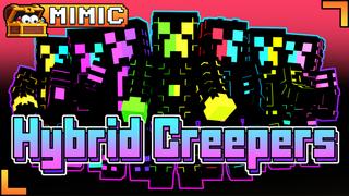 Thumbnail of the Minecraft Bedrock Marketplace product Hybrid Creepers created by Mimic.