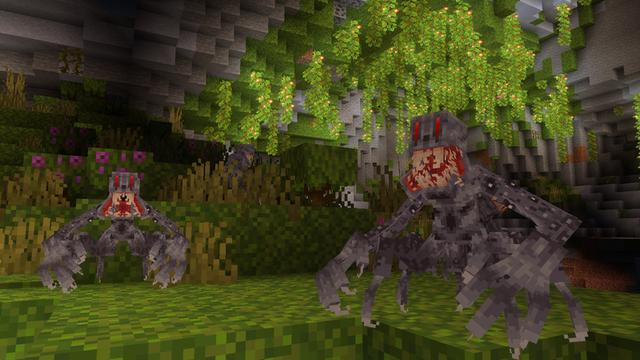 Screenshot of the Minecraft Bedrock Marketplace product Mistwalkers created by Mimic.