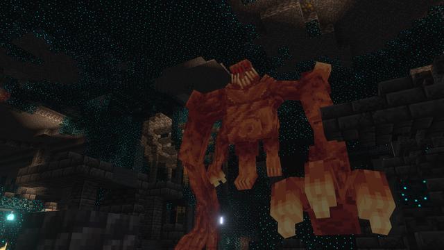 Screenshot of the Minecraft Bedrock Marketplace product Mistwalkers created by Mimic.