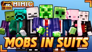 Thumbnail of the Minecraft Bedrock Marketplace product Mobs in Suits created by Mimic.
