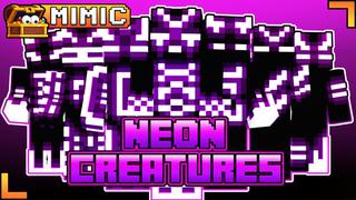 Thumbnail of the Minecraft Bedrock Marketplace product Neon Creatures created by Mimic.