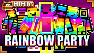 Thumbnail of the Minecraft Bedrock Marketplace product Rainbow Party created by Mimic.