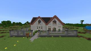 Screenshot of the Minecraft Bedrock Marketplace product Secret Bed Base created by Mimic.