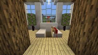 Screenshot of the Minecraft Bedrock Marketplace product Secret Bed Base created by Mimic.