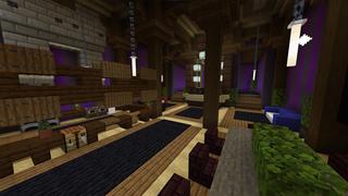 Screenshot of the Minecraft Bedrock Marketplace product Secret Bed Base created by Mimic.