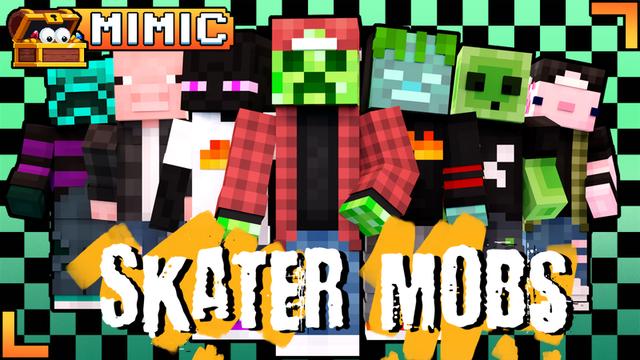 Thumbnail of the Minecraft Bedrock Marketplace product Skater Mobs created by Mimic.