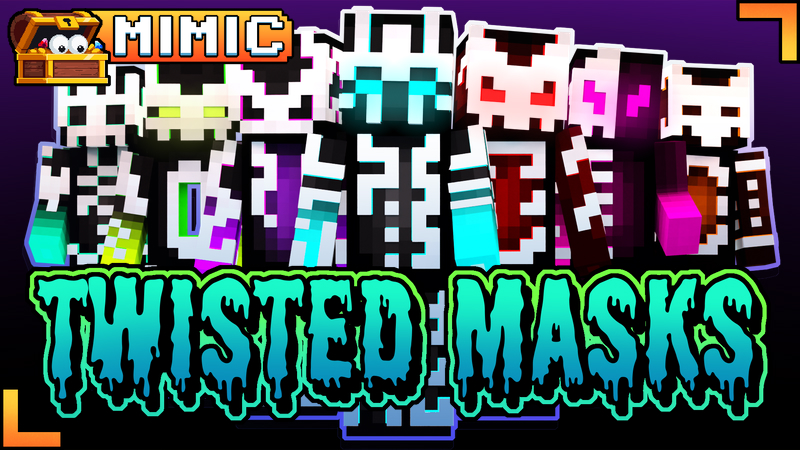 Twisted Masks by Mimic | CHUNK - Minecraft Bedrock Marketplace Explorer