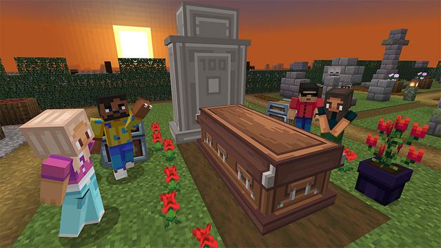 Screenshot of the Minecraft Bedrock Marketplace product 100 days: Buried Alive created by Mine-North.