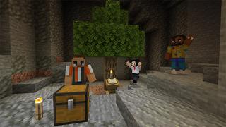 Screenshot of the Minecraft Bedrock Marketplace product 100 dias: Enterra-te vivo created by Mine-North.