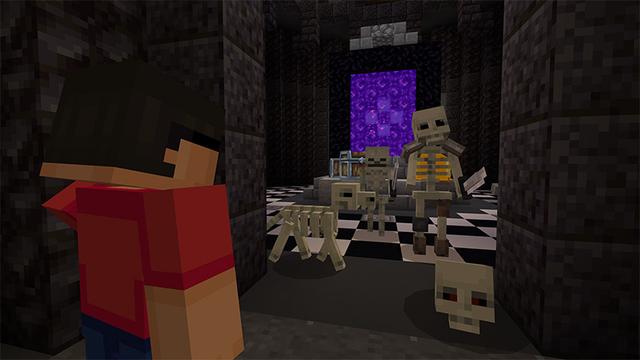 Screenshot of the Minecraft Bedrock Marketplace product 100 days: Buried Alive created by Mine-North.