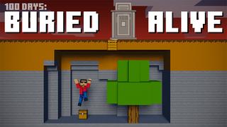 Thumbnail of the Minecraft Bedrock Marketplace product 100 days: Buried Alive created by Mine-North.