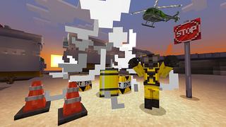 Screenshot of the Minecraft Bedrock Marketplace product 100 Days: Nuclear Wasteland created by Mine-North.