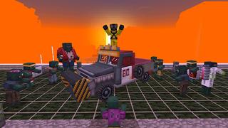 Screenshot of the Minecraft Bedrock Marketplace product 100 Days: Nuclear Wasteland created by Mine-North.