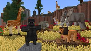 Screenshot of the Minecraft Bedrock Marketplace product 100+ new Mobs created by Mine-North.