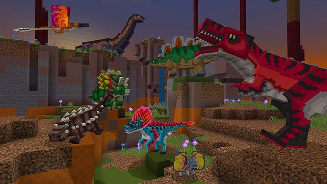 Screenshot of the Minecraft Bedrock Marketplace product 100+ new Mobs created by Mine-North.