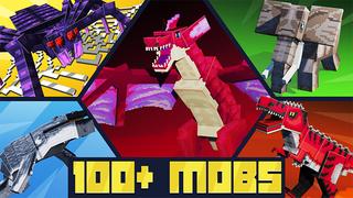 Thumbnail of the Minecraft Bedrock Marketplace product 100+ new Mobs created by Mine-North.