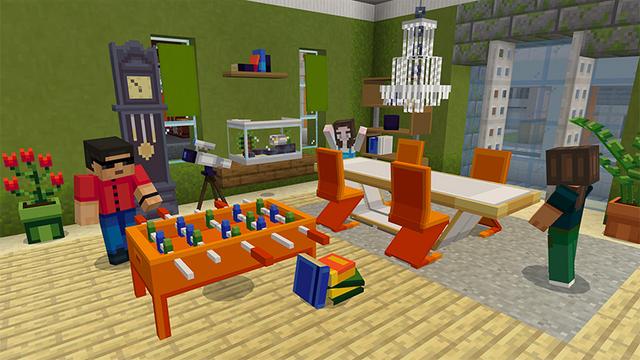 Screenshot of the Minecraft Bedrock Marketplace product 1000 Furniture created by Mine-North.