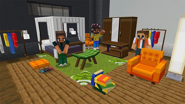 Screenshot of the Minecraft Bedrock Marketplace product 1000 Furniture created by Mine-North.