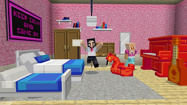 Screenshot of the Minecraft Bedrock Marketplace product 1000 Furniture created by Mine-North.