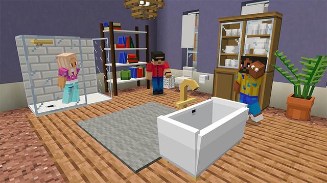 Screenshot of the Minecraft Bedrock Marketplace product 1000 Furniture created by Mine-North.