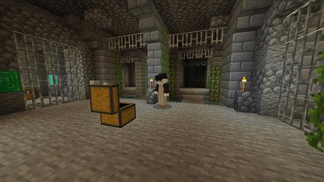 Screenshot of the Minecraft Bedrock Marketplace product 4 Escape Rooms created by Mine-North.