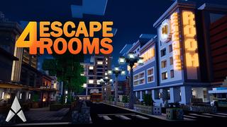 Thumbnail of the Minecraft Bedrock Marketplace product 4 Escape Rooms created by Mine-North.