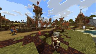 Screenshot of the Minecraft Bedrock Marketplace product 8bit Texture Pack created by Mine-North.