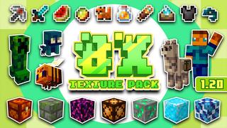 Thumbnail of the Minecraft Bedrock Marketplace product 8bit Texture Pack created by Mine-North.