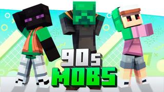 Thumbnail of the Minecraft Bedrock Marketplace product 90S Mobs created by Mine-North.