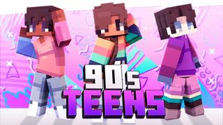 Thumbnail of the Minecraft Bedrock Marketplace product 90s Teens created by Mine-North.