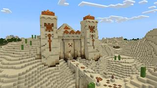 Screenshot of the Minecraft Bedrock Marketplace product Advanced Desert Dungeon created by Mine-North.