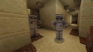 Screenshot of the Minecraft Bedrock Marketplace product Advanced Desert Dungeon created by Mine-North.