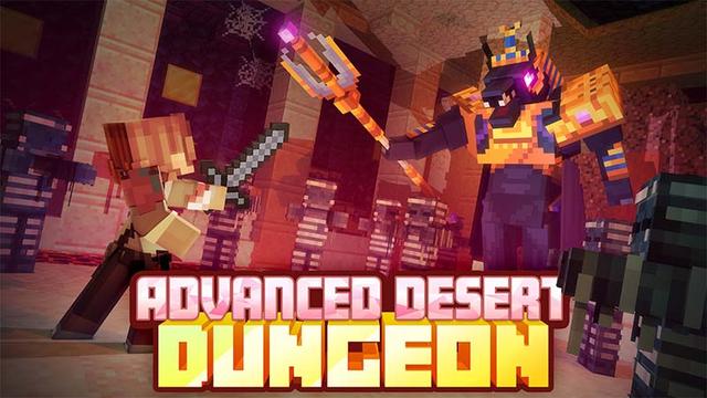 Thumbnail of the Minecraft Bedrock Marketplace product Advanced Desert Dungeon created by Mine-North.