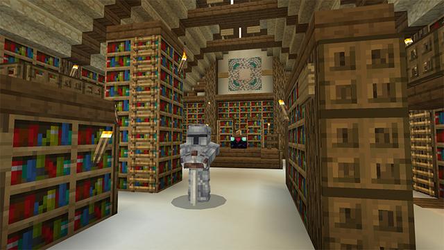 Screenshot of the Minecraft Bedrock Marketplace product Advanced Palace created by Mine-North.