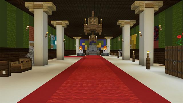 Screenshot of the Minecraft Bedrock Marketplace product Advanced Palace created by Mine-North.