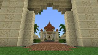 Screenshot of the Minecraft Bedrock Marketplace product Aladdins Base created by Mine-North.