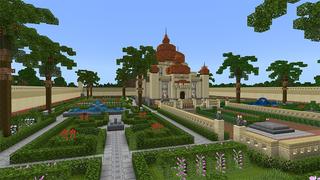 Screenshot of the Minecraft Bedrock Marketplace product Aladdins Base created by Mine-North.