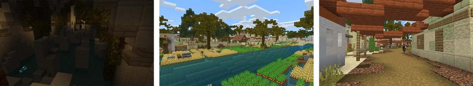 Panorama of the Minecraft Bedrock Marketplace product Ancient Egypt created by Mine-North.