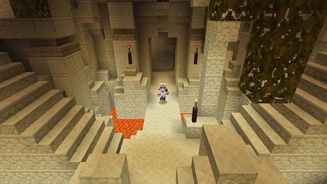 Screenshot of the Minecraft Bedrock Marketplace product Ancient Egypt created by Mine-North.
