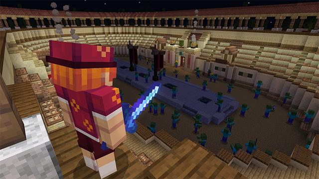 Screenshot of the Minecraft Bedrock Marketplace product Ancient Hacker Tools created by Mine-North.