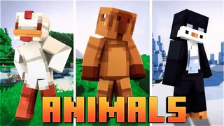 Thumbnail of the Minecraft Bedrock Marketplace product Animals created by Mine-North.