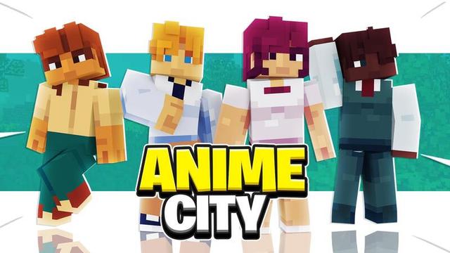 Thumbnail of the Minecraft Bedrock Marketplace product Anime City created by Mine-North.