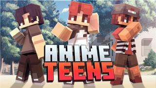 Thumbnail of the Minecraft Bedrock Marketplace product Anime Teens created by Mine-North.
