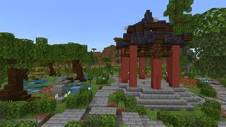 Screenshot of the Minecraft Bedrock Marketplace product Asia Base created by Mine-North.