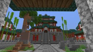 Screenshot of the Minecraft Bedrock Marketplace product Asia Base created by Mine-North.