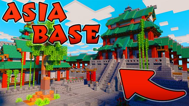 Thumbnail of the Minecraft Bedrock Marketplace product Asia Base created by Mine-North.