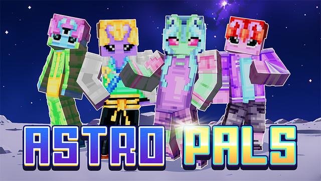 Thumbnail of the Minecraft Bedrock Marketplace product Astro Pals created by Mine-North.