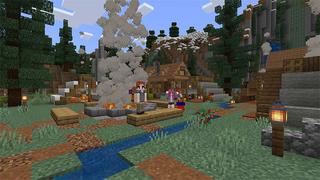 Screenshot of the Minecraft Bedrock Marketplace product Backpacks created by Mine-North.