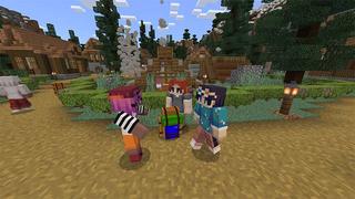 Screenshot of the Minecraft Bedrock Marketplace product Backpacks created by Mine-North.